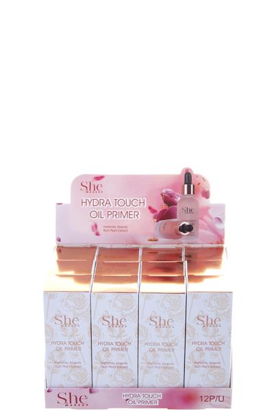 S.HE MAKEUP HYDRA TOUCH OIL PRIMER 12 PCS