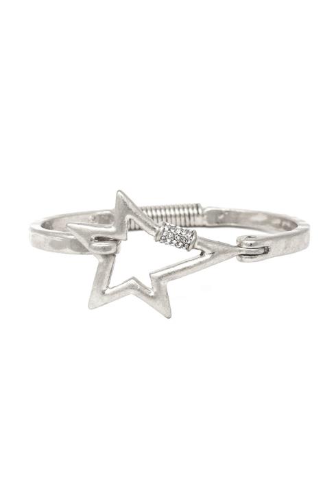 METAL STAR BANGLE BRACELET