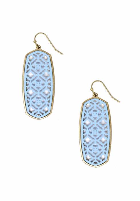 MODERN PATTERN HOOK EARRING