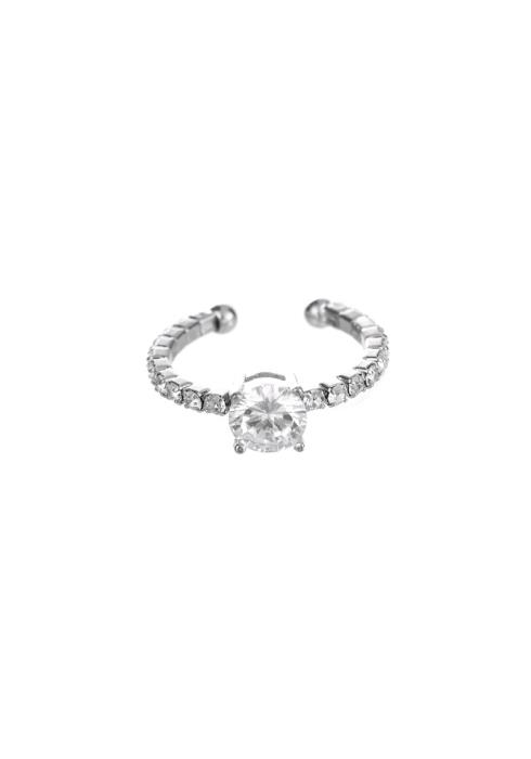 BASIC RHINESTONE FLEXIBLE OPEN TOERING