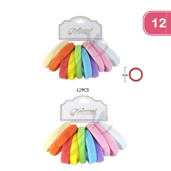 FASHION MULTI HAIR TIE (12 UNITS)