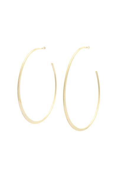 SECRET BOX BASIC METAL OPEN HOOP EARRING