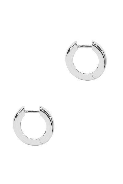 MINI METAL HOOP EARRING