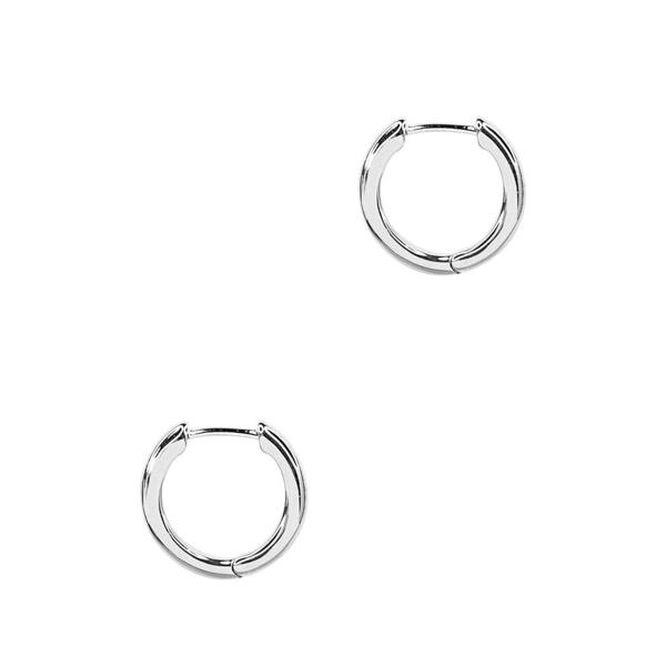 MINI METAL HOOP EARRING