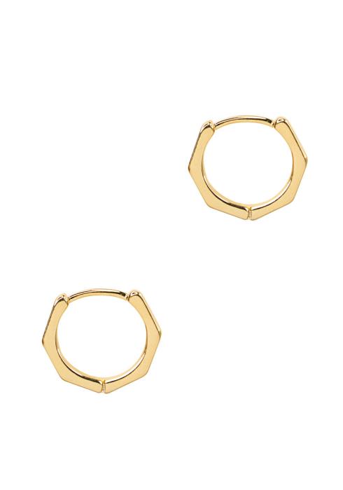 MINI METAL HOOP EARRING