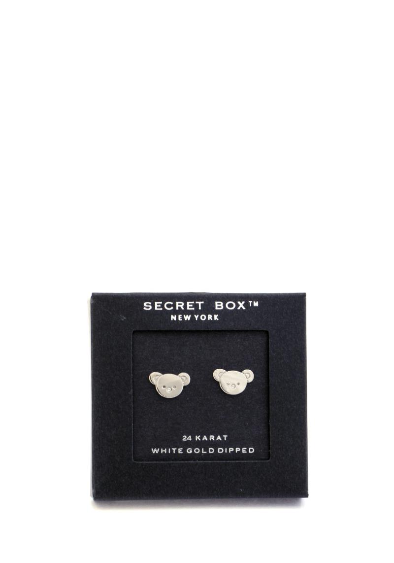 SECRET BOX KOALA CHARM STUD EARRING
