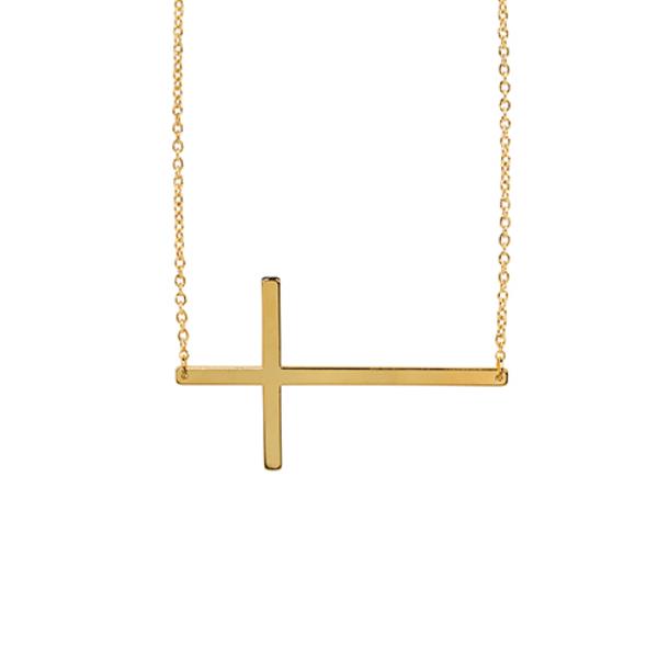 CROSS 14K GOLD DIPPED NECKLACE