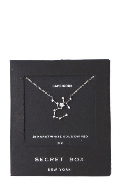 SAGITTARIUS CONSTELLATION STAR CHARM PENDANT NECKLACE