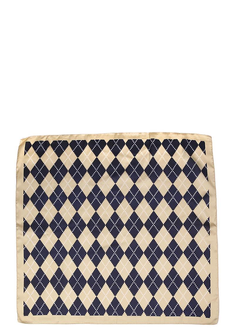 FASHION ARGYLE SILKY BANDANA