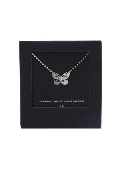 BUTTERFLY CHARM GOLD DIPPED NECKLACE