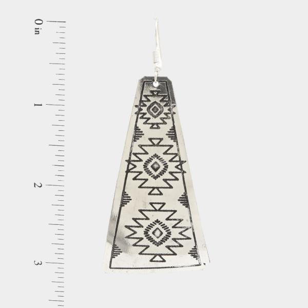 WESTERN STYLE METAL EARRING