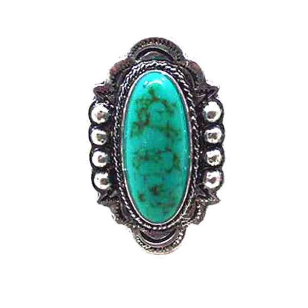 WESTERN STYLE TQ STONE SINGLE RING