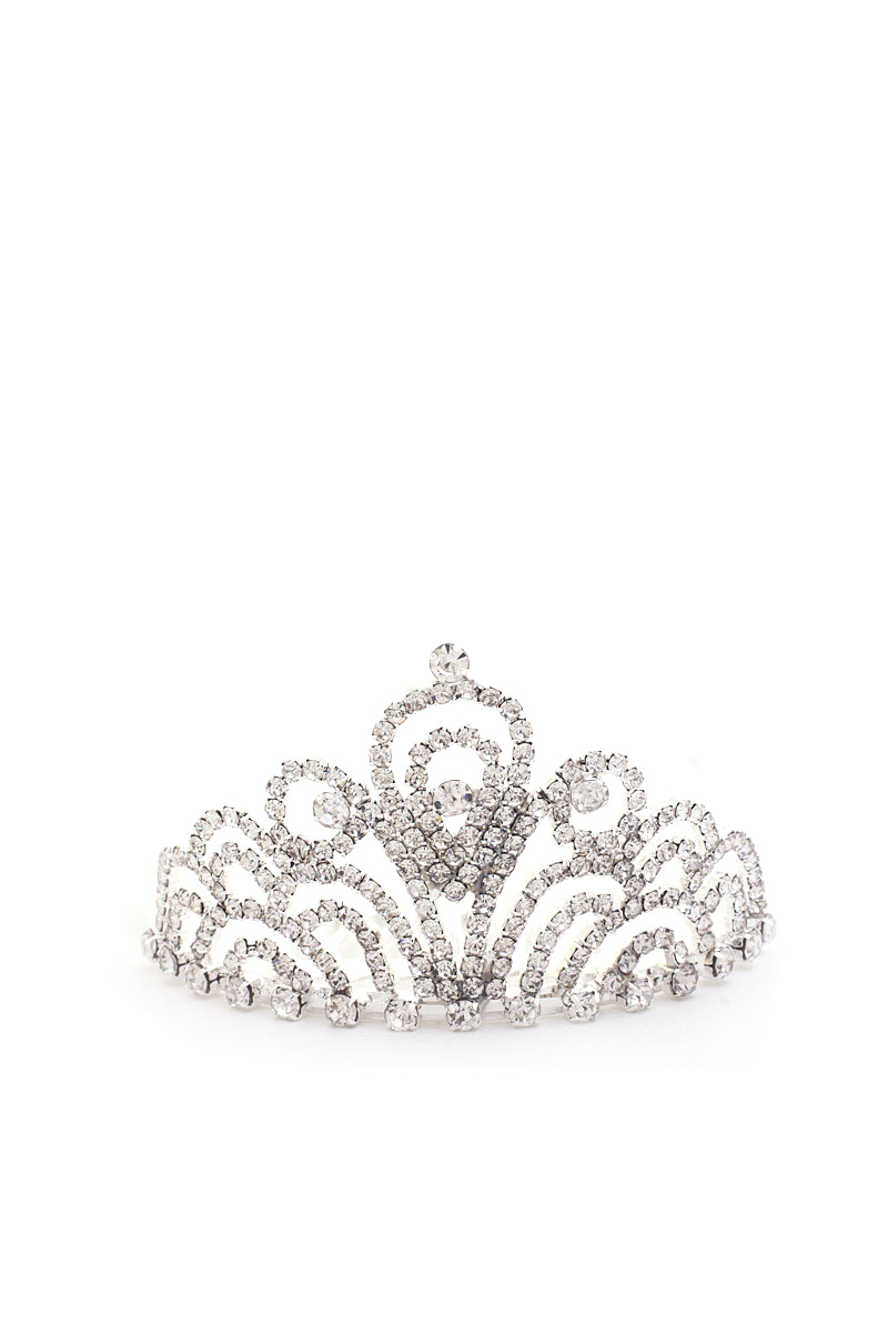 MINI RHINESTONE TIARA