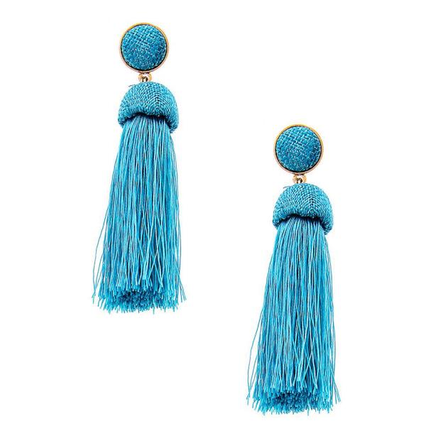 FASHION TASSEL DROP CHIC EARRING