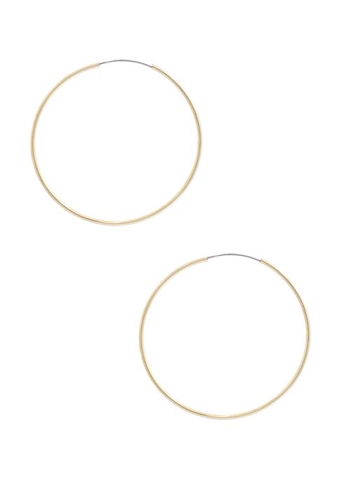 BASIC INFINITY HOOP EARRING