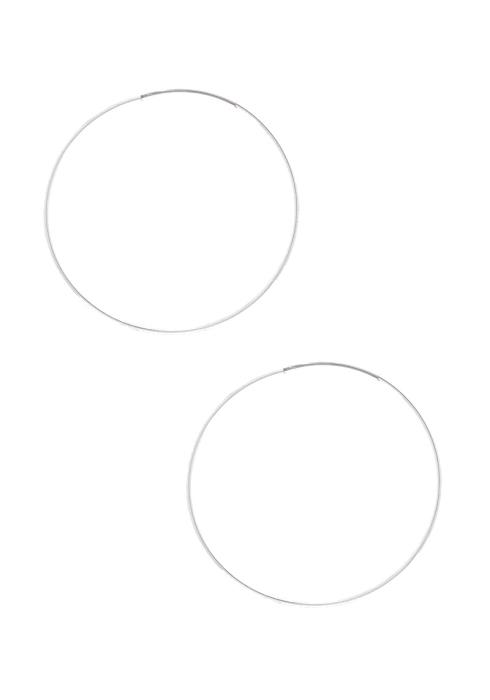 BASIC INFINITY HOOP EARRING