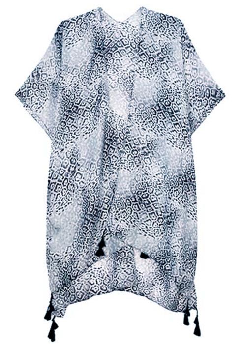 ANIMAL PRINT KIMONO