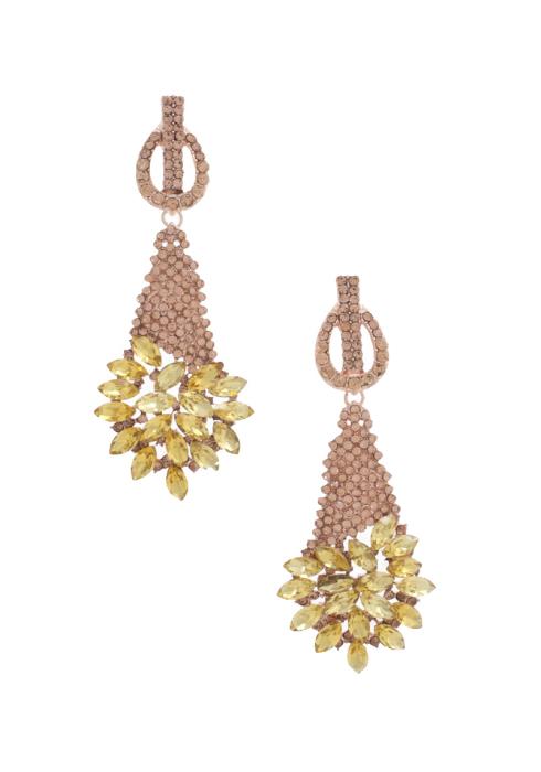 CHANDELIER CRYSTAL EARRING