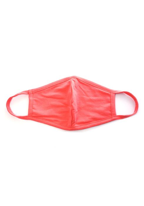 SMOOTH PLAIN COLORED REUSABLE FACE MASK