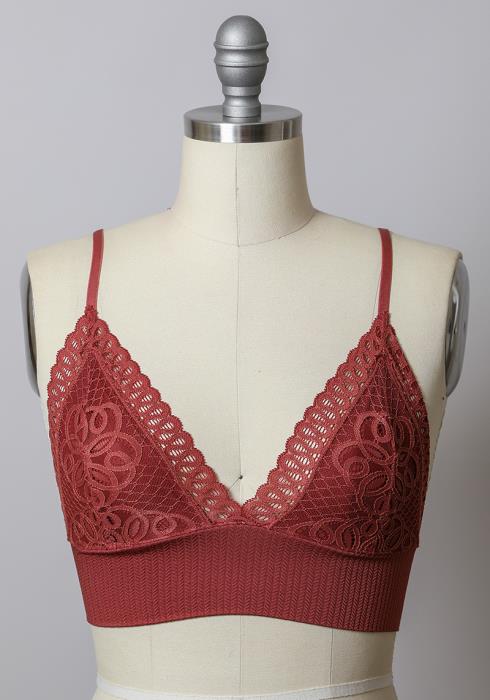 WAISTBAND LOOP LACE BRAMI BRALETTE (6 PC)