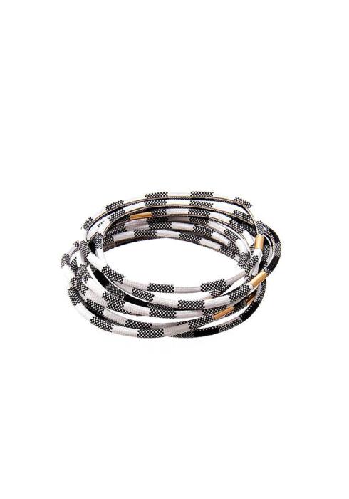 PYTHON PATTERN BANGLE BRACELET SET