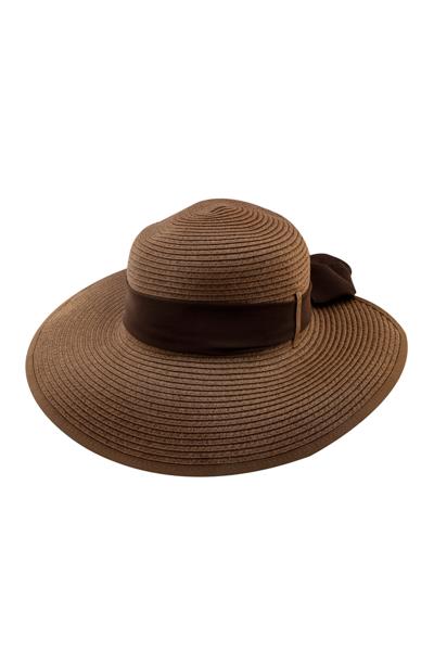 CHIC RIBBON STRAW SUN HAT