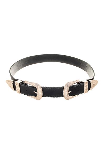 PLAIN MODERN WESTERN BUCKLE BELT