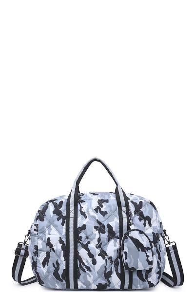 CAMO STYLISH NYLON SYDNEY DUFFEL BAG