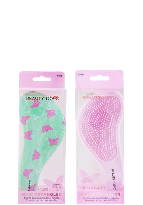 PINKY BUTTERFLY HAIR BRUSH