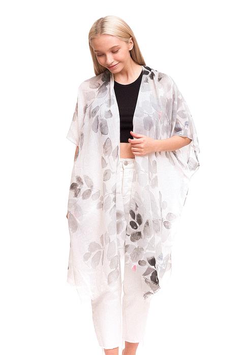 FLORAL PRINTED KIMONO