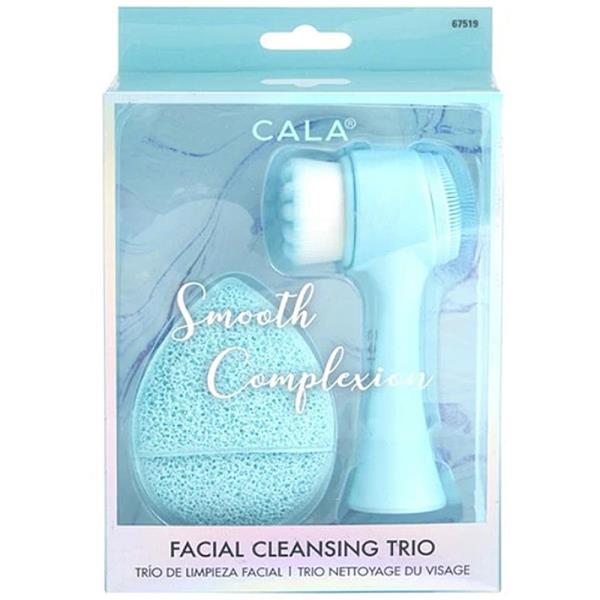 SMOOTH COMPLEXION FACIAL CLEANSING TRIO - MINT