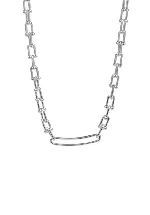 METAL U CHAIN NECKLACE