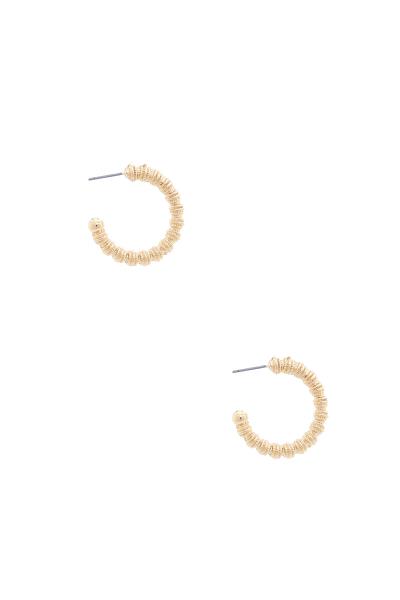 OPEN CIRCLE EARRING