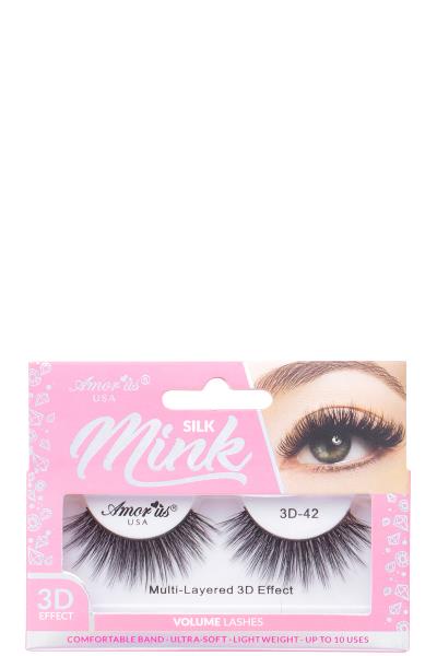 SILK MINK VOLUME LASHES (12 UNITS)