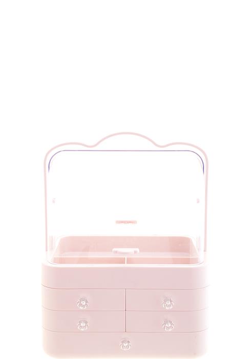 BEAUTY CLEAR STORAGE DISPLAY HANDLE CASE