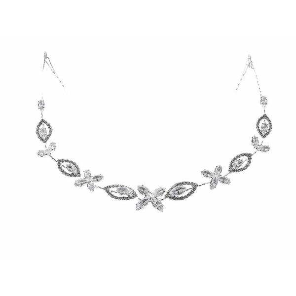 BRIDAL FLORAL DESIGN HAIR PIN HEADBAND