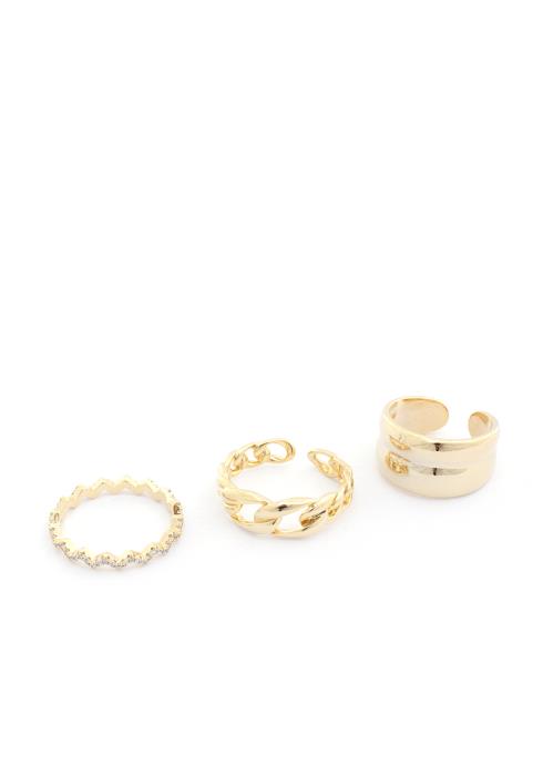 SODAJO CURB LINK RING SET