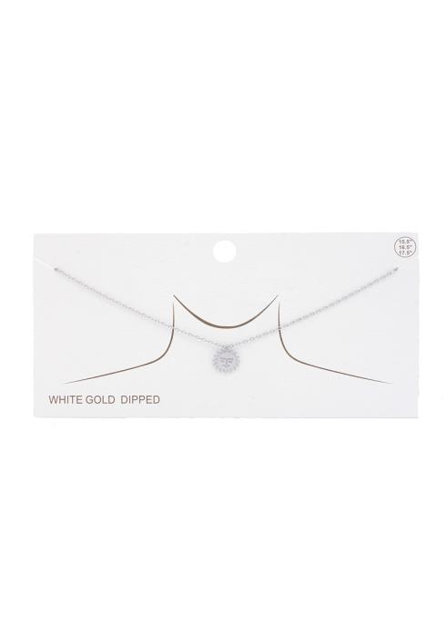 SUN CHARM GOLD DIPPED NECKLACE