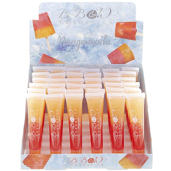 BB AND W COSMETICS MANGONEADA LIP GLOSS 36 PCS