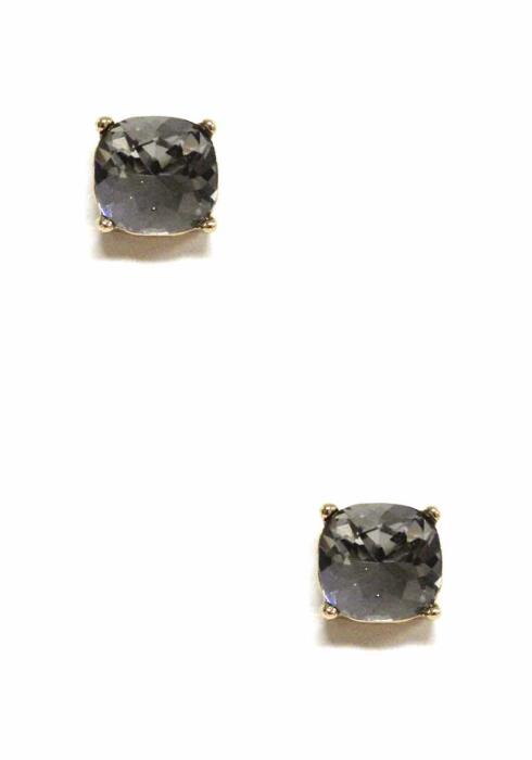 GEMSTONE STUD EARRING