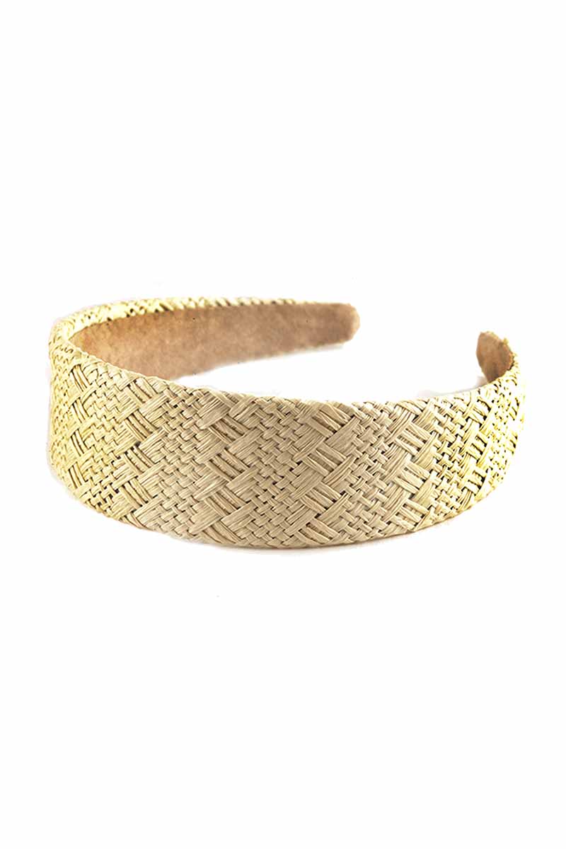 WOVEN WIDE HEADBAND