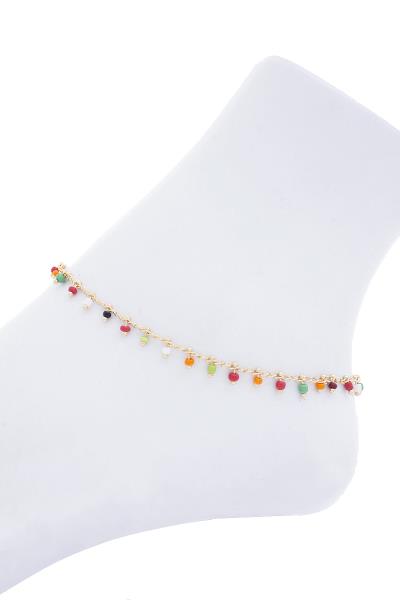 BEADED ANKLET