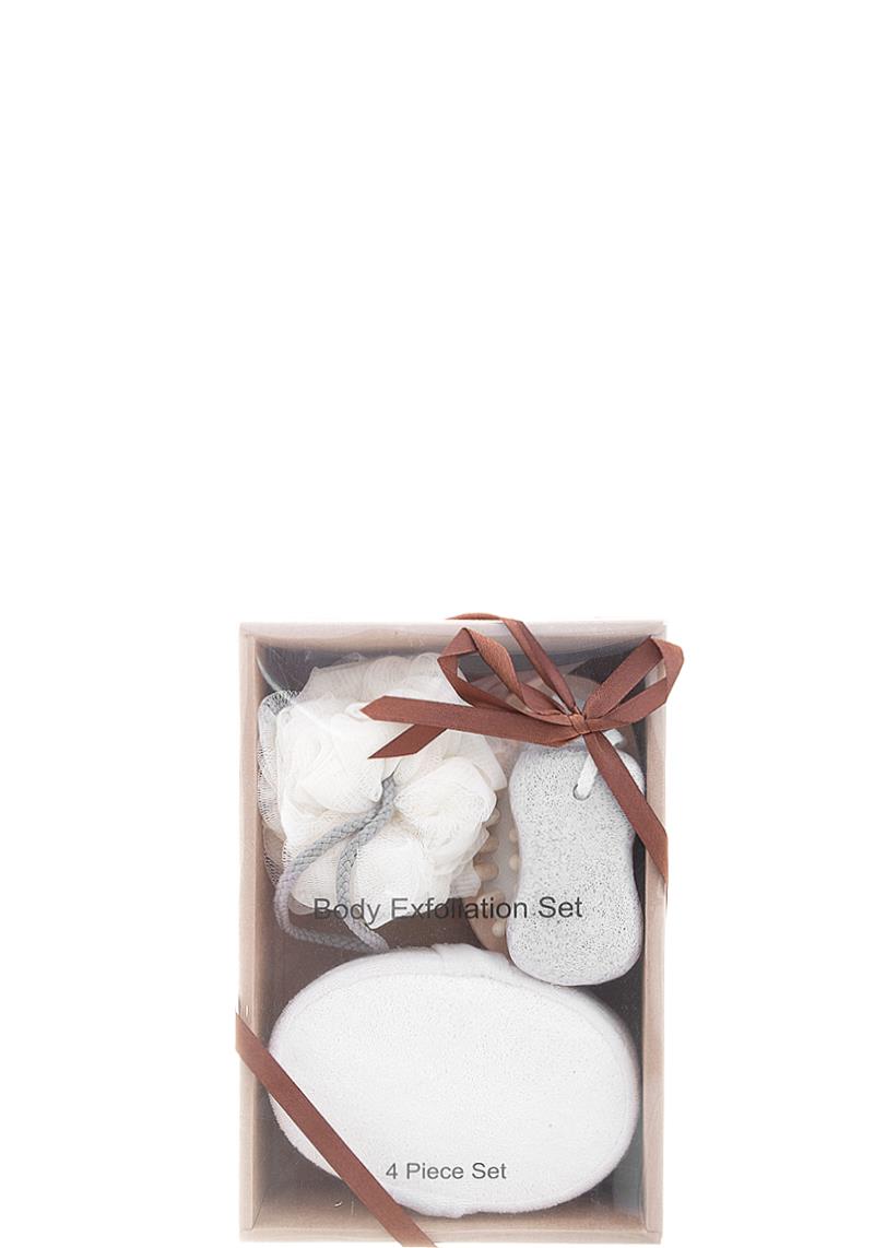 BODY EXFOLIATION 4 PC SET