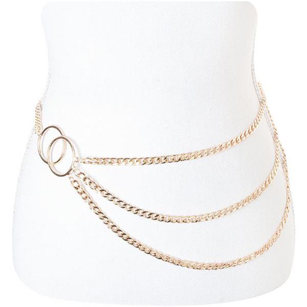 TRIPLE LAYER CHAIN DOUBLE JOINED RING BELT