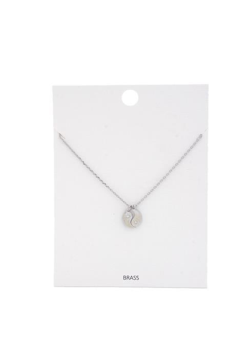 YING YANG PENDANT NECKLACE