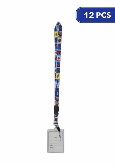 FASHION NAME BADGE HOLDER (12 UNITS)