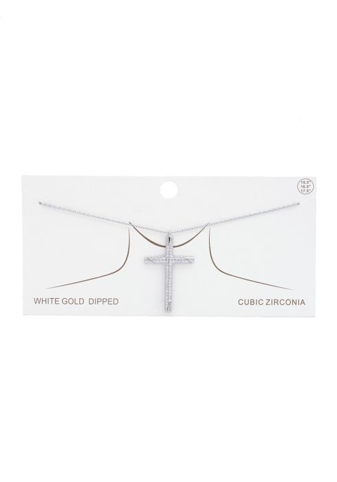 CROSS GOLD DIPPED NECKLACE