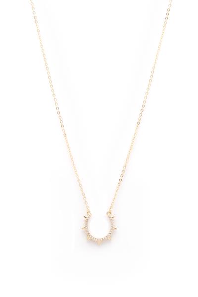 HORSE SHOE PENDANT NECKLACE