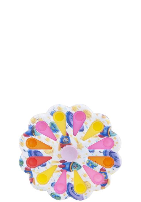 MULTI DESIGN FLORAL SHAPE RELIEVER TOY
