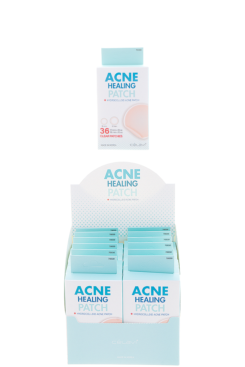 ACNE HEALING 36 CLEAR PATCHES 12 PCS